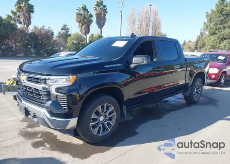 2022 Chevrolet Silverado 1500 4Wd Short Bed Lt With 2Fl из США, поврежденный, VIN 1GCPDKEKXNZ509850